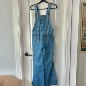 Hang-ten Women's Blue Dungarees-overalls